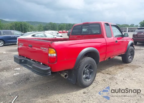 2001 Toyota Tacoma Base V6 from USA, damaged, VIN 5TEWN72N71Z860363